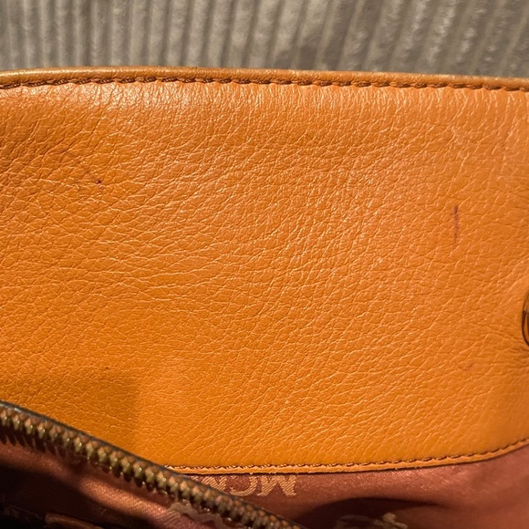 MCM Cognac Visetos Shoulder Bag - Picture 13 of 16